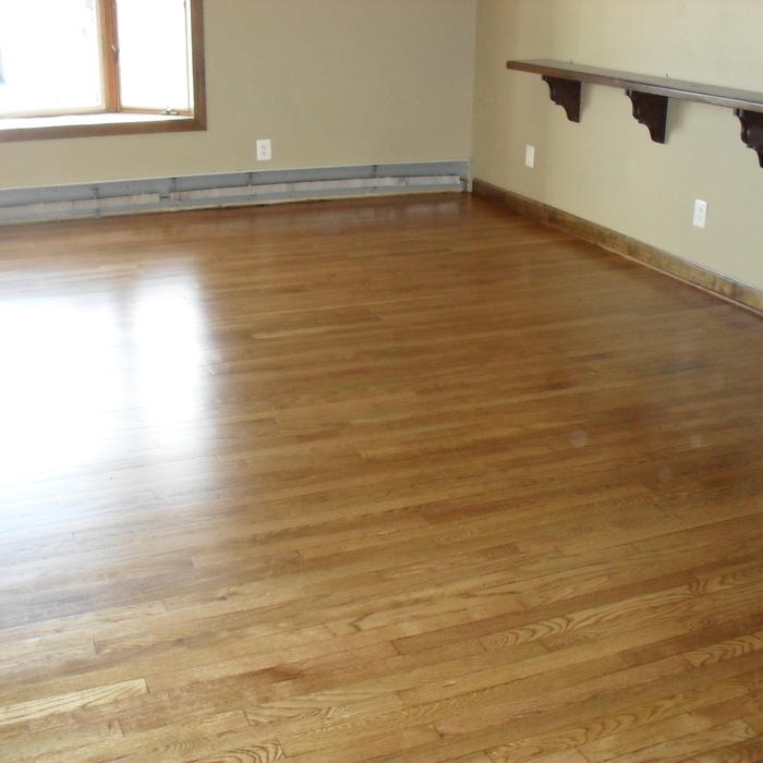 LR refinish early american stain and satin poly