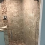 full glass shower door pic