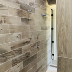 Custom walk in shower