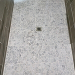 Custom walk in shower