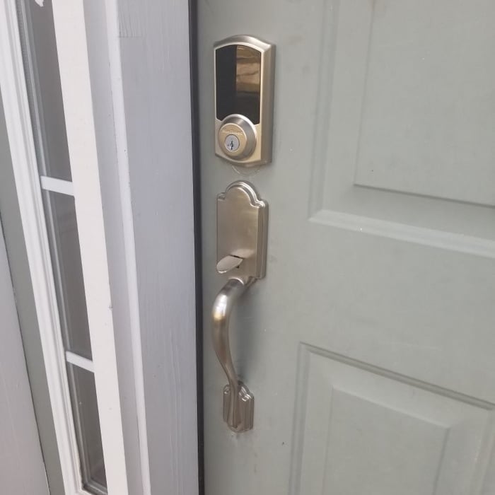 smart handleset outside