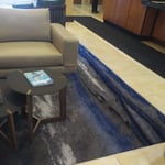 Commercial carpet install