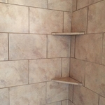 New Shower Shelves