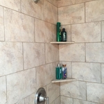 New Shower Shelves