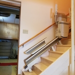 Retractable Rail Stair Lift 2