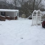 Before snow removal