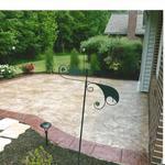Stamped patio