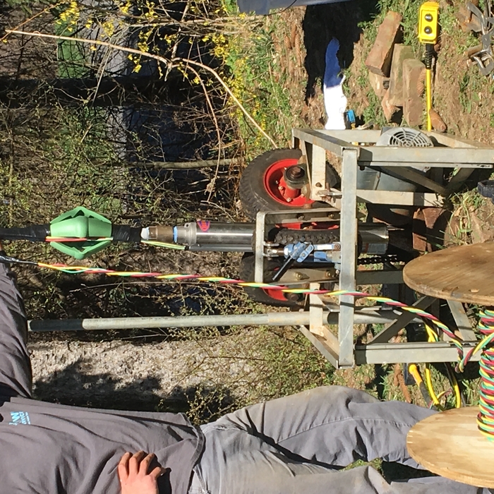 Well pump installation