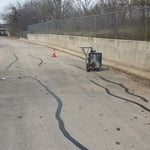 Asphalt driveway repair
