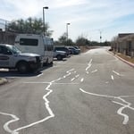 Asphalt driveway repair