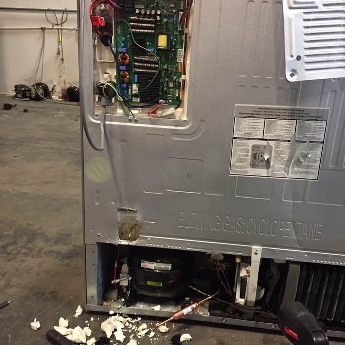 Refrigerator repair