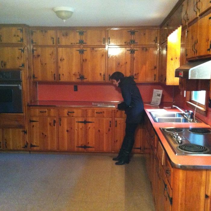 kitchen before