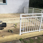 wood deck build