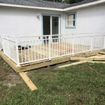 wood deck build
