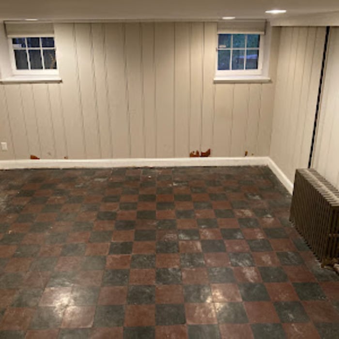 Asbestos Tile and Mastic removal