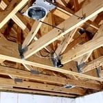 Fan and lights install