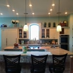 Custom finish on kitchen