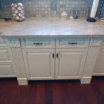 Custom finish on kitchen