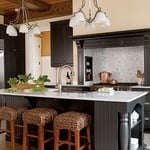 Kitchen in a second home