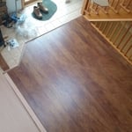 cottage living room floor