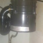 1/2 HP garbage disposal installation