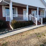 Front Porch and Stair Vinyl Railings