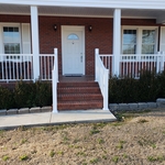 Front Porch and Stair Vinyl Railings