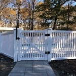Pool Fence with safety locks