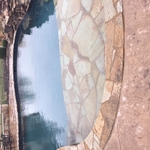 Pool with Flagstone Reef Ledge