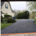 Driveway seal coating