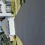 Driveway seal coating