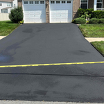 Driveway seal coating
