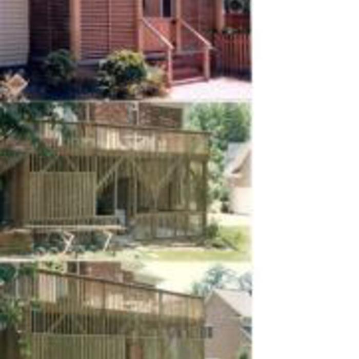 louvered accents