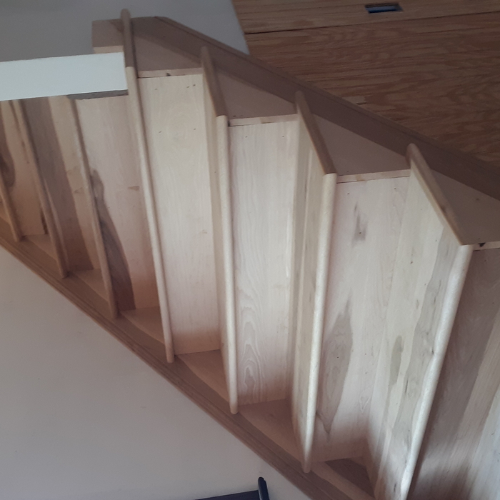 Hickory Staircase