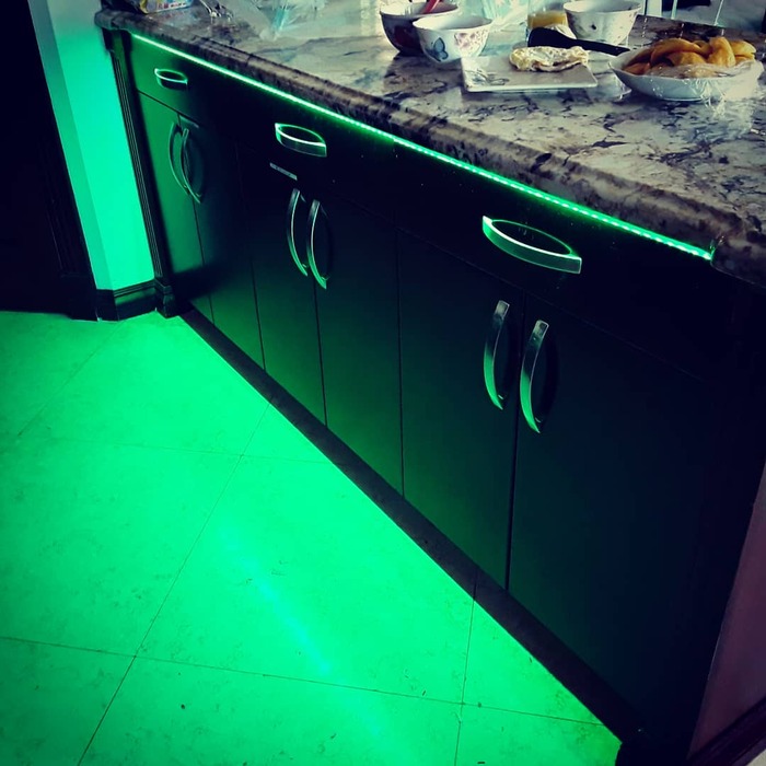 Under the sink strip lights