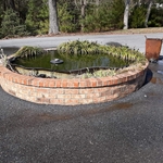 Brick work-fish pond Salisbury