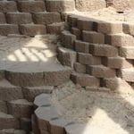 3 tiered retaining