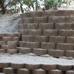 Close up of wall