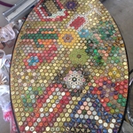 Production of Bottle Cap Table