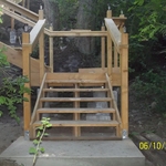 New stairs