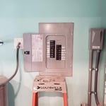 Electrical Panel Relocated