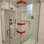 Shower door
