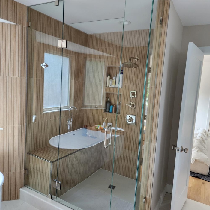 Shower door