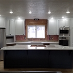Kitchen Cabinets minus backsplash