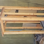 Water heater cabinet