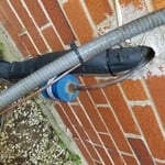 A/c line open for rodent and insect traffic