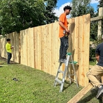 WOOD FENCE INSTALL