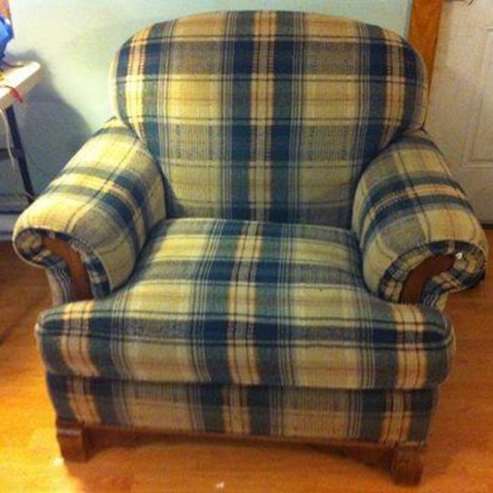 Overstuffed Armchair