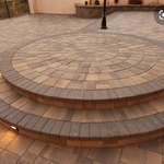 Raised patio