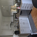 After cabinet painting